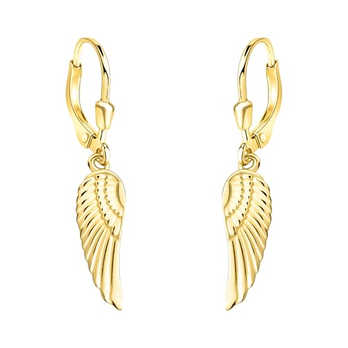Boucles d'oreilles aile en argent femme le cadeau idéal pour marquer un anniversaire