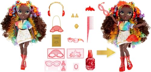 Crystal Fashion Doll La Boite Rainbow High - vue 5