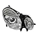 Headlight Assembly Set Headlights Driver & Passenger Side Halogen Compatible with 2007-2009 Mercedes-Benz E320 E350 E550 E63 AMG MB2500100 MB2501100