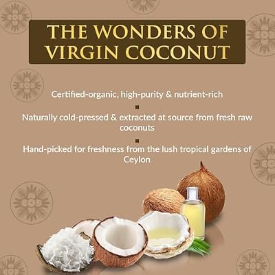 SPA CEYLON Virgin Coconut Hair Treatment Masque | Deep Conditioning | Hair Repair | Vegan & Vegetarian | Best for Dry, Very Dry & Unruly Hair