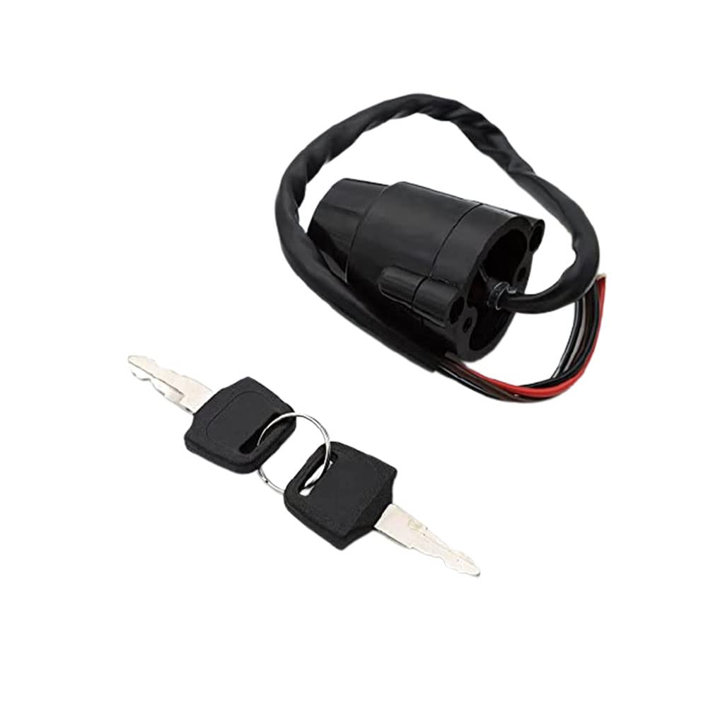 Motorcycle CNC 4 Wire Pin Ignition Switch Starter Lock Key Fit for DT100 DT125 DT175 DT250 XT250