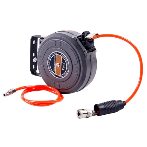 Hose Drum - Robust Hose Storage, Manual Hose Drum | Portable Garden Hose Drum, Compact Hose Drum with Handle, Easy Roll Hose Drum, Dosing Solution