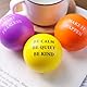 Koogel 6 Stück Stressball Erwachsene,Motivierende Anti Stress bälle Lustige Quetschball Squeeze Bälle Spielzeugball zur Linderung von Angst und Wut als Geschenk Mitgebsel Kindergeburtstag