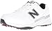 New Balance Men's NBG1701 Golf Shoe, White/Black, 12 2E US