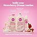 eos Shea Better Body Lotion Strawberry Dream, 24-Hour Moisture Skin Care, Lightweight & Non-Greasy, Natural Shea, Vegan, Strawberry Body Lotion, 16 fl oz