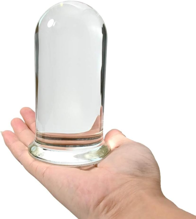 FST Large Butt Plug Big Crystal Dildo G spot Stimulator Sex Pleasure Wand for Women Men Adult Products Masturbation Glass Dildo
