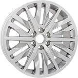 Factory Wheel Replacement New 22 Inch 22' 22x9' Premium Polished Aluminum Alloy Wheel Rim for 2019 2020 2021 2022 2023 2024 GMC Sierra 1500 Denali | ALY0592180N | Direct Fit - OEM Stock Specs