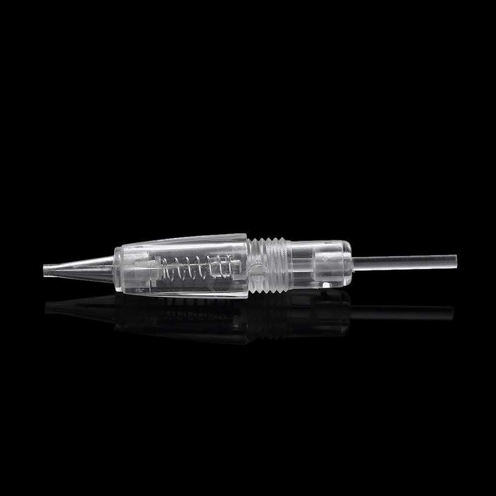 PMU Tattoo Needle Cartridges 30PCS – Universal Disposable Microblading Needles for Eyebrows, Lips & Permanent Makeup, Safety Cap Design, Professional Tattoo Pen Accessories-image-23