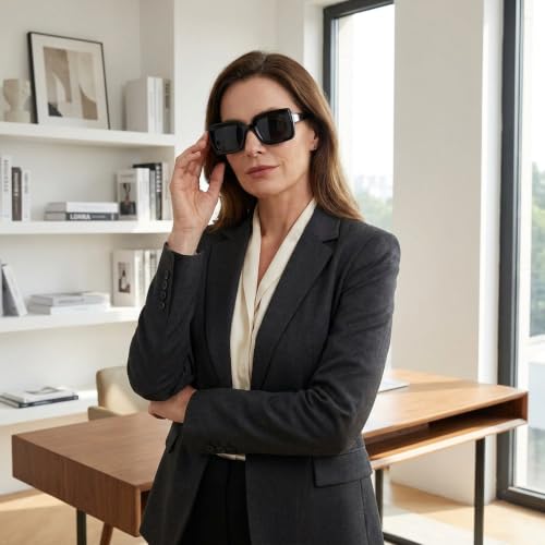 Image of Eyekepper Reading Glasses, Readers for Women, 0.75 Grey Stylish