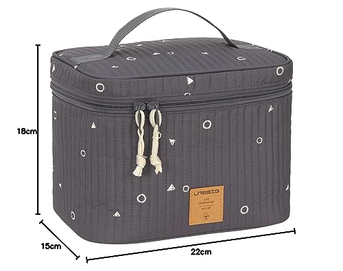 LÄSsig Organizzatore Per Fasciatoio Organizzatore Per Pannolini Da Portare Con Sé/Casual Nursery Caddy To Go Universe Anthracite - 6