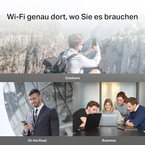 Mercusys Mobiler WLAN Router MT110, tragbares WLAN für unterwegs ohne Vertrag, 4G LTE 150 Mbps, Verbindung...