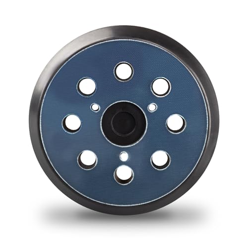 5 Inch 8 Hole Orbital Sander Pads for Makita Sander Pad Replacement BO5010/K BO5021/K BO5030/K BO5031/K BO5041/K; Porter Cable Sander Replacement Pad 343 343k 343VSK 390 390K 382 Sander Pad