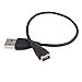 Produktbild Alecony 30CM USB Ladekabel kompatibel mit Fitbit Charge HR - Watch Adapter und USB Ladekabel Kabel für Smart Watch Fitness Armband Sport Tracker