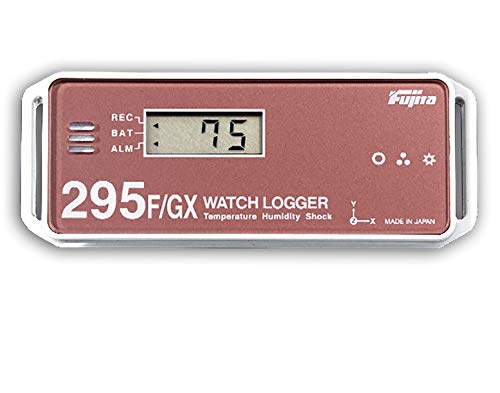 WatchLogger(藤田電機製作所) 衝撃・温度・湿度データロガー(防水・NFC通信)、KT-295F/GX WatchLogger(藤田電機製作所) 衝撃・温度・湿度データロガー(防水・NFC通信)、KT-295F/GX