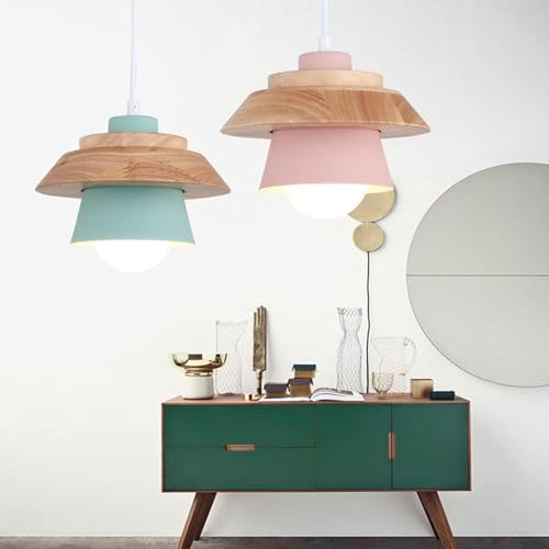 Lámpara de restaurante personalizada rosa para iluminar tu mostrador 3