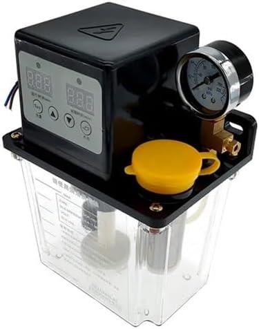 1pcs 1L Lubricant Pump Automatic Lubricating Oil Pump CNC Electromagnetic Lubrication Pump Lubricator