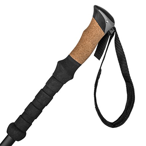image for Cascade Mountain Tech Trekking Poles - Carbon Fiber Folding Walking St