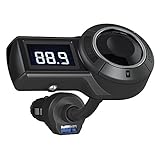 SCOSCHE FMTD9 FreqOut Pro Universal FM Transmitter with Built-In USB Charging Port and Control Buttons, Black