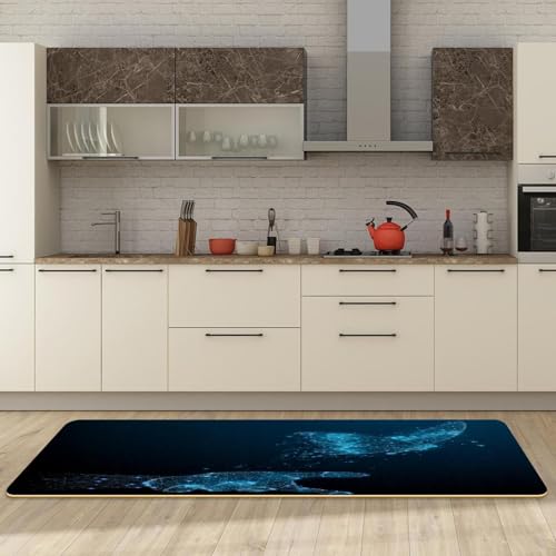 Tapis de sol absorbant et lavable en polyester pour sécuriser votre cuisine - 6