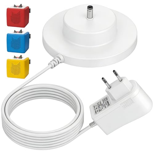 Chargeur pour Toniebox 9V 1,5A Compatible avec Toniebox 1 2 Lecteur Audio Peut avec Câble de 1,8 m Prise EU 100-240V 50/60Hz Remplacer Station Charge pour Tonies Box Sécurisé Pratique