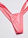 BodyZone Women's Heart Back Thong, Coral, One Size