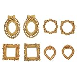 Beauté : fabriqués à partir de minuscules cadres en résine, ces cadres résistent à la décoloration, garantissant ainsi que vos photos et objets de décoration préférés restent éclatants et attrayants pendant des années. cadre photo en résine, petits cadres vintage