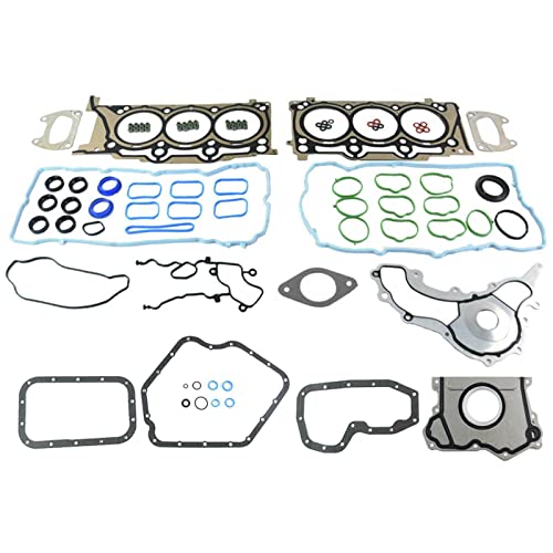 Image of HS26541PT Head Gasket Set Replacement for 2011-2016 Chrysler Jeep Grand Cherokee Dodge Ram Charger Challenger 3.6L V6 Pentastar Engine ES72467 CS26541