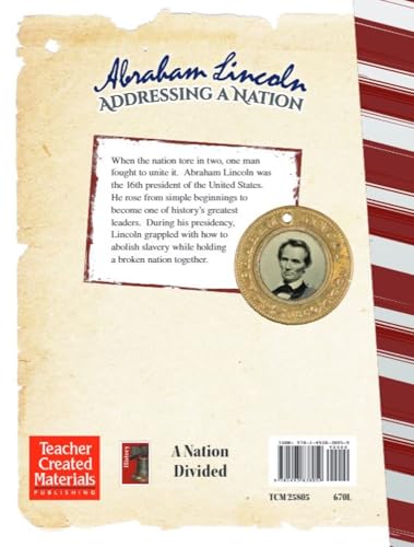 Abraham Lincoln: Addressing a Nation - Social Studies Book for Kids - Great for School Projects and Book Reports (Social Studies: Informational Text) - Image 2