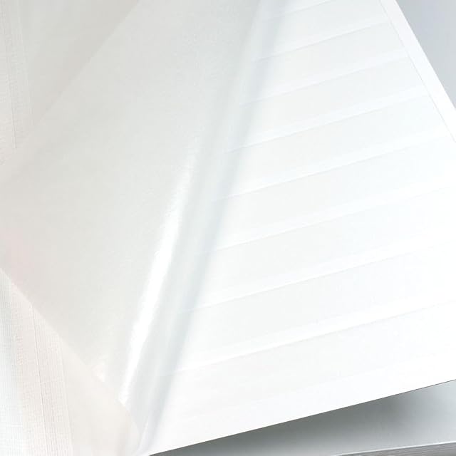 Foto 4 de 4 de Clasificador Elegant, Azul, sin acolchar, 48 páginas Blancas, Tiras de pergamino, 230 x 305 mm