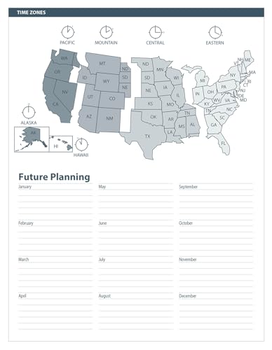 House of Doolittle 2024-2025 Weekly and Monthly Planner, Academic, Dots Hard Cover, 7 x 9 Inches, August - July (HOD29593-25) - Thumbnail 6