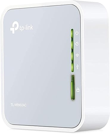 TP-Link AC750 Mbps Wireless Portable Mini Travel Router (TL-WR902AC ...