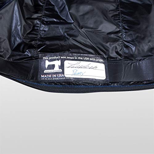 Bolsa de Dormir Western Mountaineering Ultralite 20 Grados Azul Real 6FT / Cierre Derecho miniatura 4