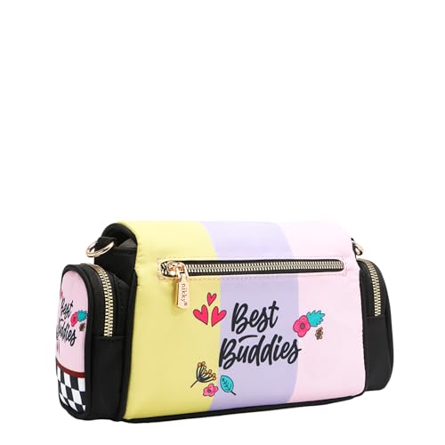 Nicole Lee NIKKY Best Buddies Crossbody Bag, Nylon, Adjustable Strap3