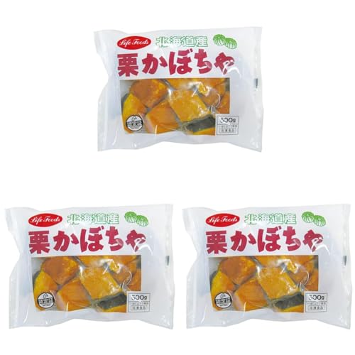 [冷凍] ライフフーズ 栗かぼちゃ 500g (× 3)（Amazon）