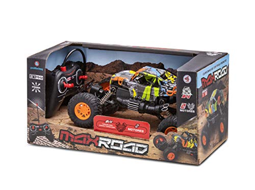 Polibrinq Carrinho de Controle Remoto Max Road - Estilo Pick Up - CAR501, Multicor