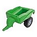 Produktbild BIG Spielwarenfabrik 800056668 Big-Trailer Traktoranhänger, grün