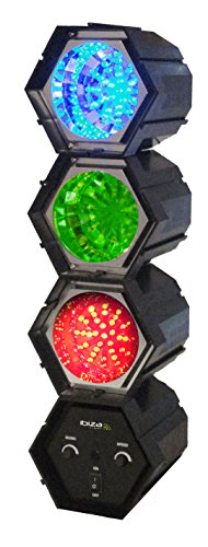 Ibiza JDL032LED Jeu de lumière Noir