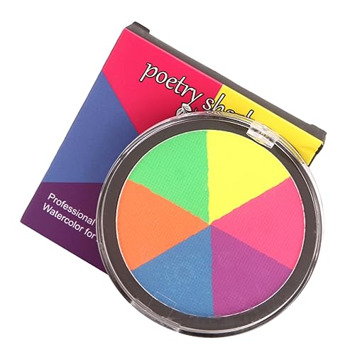 HOMSFOU Color Water Soluble Face Body Paint Kit Vibrant Pigments for Halloween Cosplay and Parties Easy Application Safe Makeup Tool for Creative Body Art