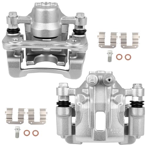 Image of SCITOO 19B6390 19B6391 Rear Left & Right Disc Brake Calipers Assembly w /Bracket For Hyundai For Tucson 2010-2015,For Kia For Sportage 2011-2016