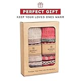 NORDIC Socks Premium 40% Merino Wool Blend Crew Socks for Men & Women, Moisture-Wicking, Breathable, Soft and Comfortable, 2 Pairs (13-15, Ida) - Image 5