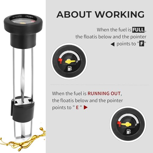 Image of Fuel Gauge Gas Cap for Honda Foreman 400 450 1995-2004 17504-HM7-013