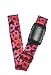 ORB Travel Premium Designer Luggage Strap 2"x72"-LS317-Poppies-Black/Red
