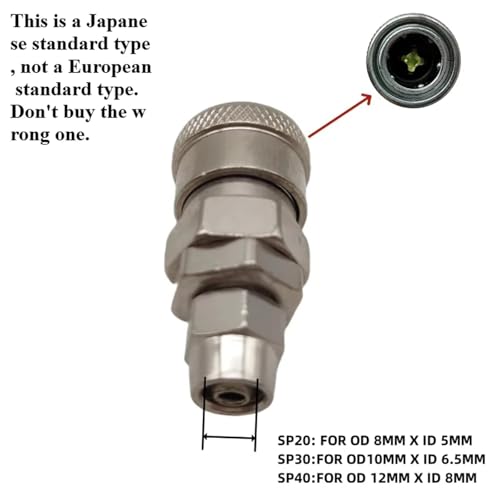 Connecteur pneumatique SP40 pour brancher vos outils de compresseur
