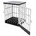 Phone Lock Box, Timed Lock Box Mobile Phone Jail Cell Phones Prison Lock Up Smartphone Stand Holders Cell Phone Holder Classroom for Classroom Home Table Office Storage
