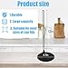 Vodolo Tumbler Lid Organizer,Cup Lid Holder,Slim Vertical Storage for Up to 15 Lids,Cup Lid Organizer for YETI/Stanley/Simple Modern,Save Pantry, Countertop,Kitchen Cabinets Space