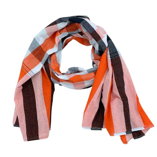 PANASIAM Thai Krama, orange black, 175x75cm