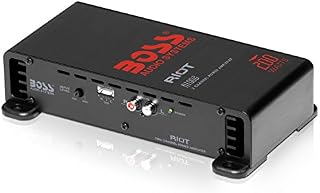 BOSS Audio Systems R1002 Car Amplifier - 2 Channel, 200 Watts Max Power