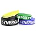 Synergee Set of 4 Pull Up Assist Bands - Heavy Duty Resistance Super Bands - Power Band Resistance Loop Exercise Bands Mobility & Powerlifting Bands - Perfect for Stretching & Resistance Training