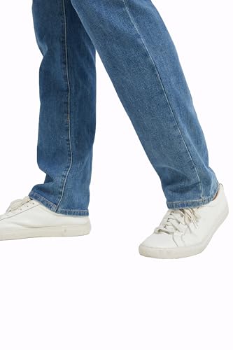 Jean flexible pour homme coupe décontractée finis les denims rigides