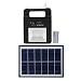 Produktbild BWLZSP Solar Powerbank Solargenerator tragbarer Notfallbatterie mit FM -Lautsprecher USB -Ladegerät Solarpanel Camping Zubehör